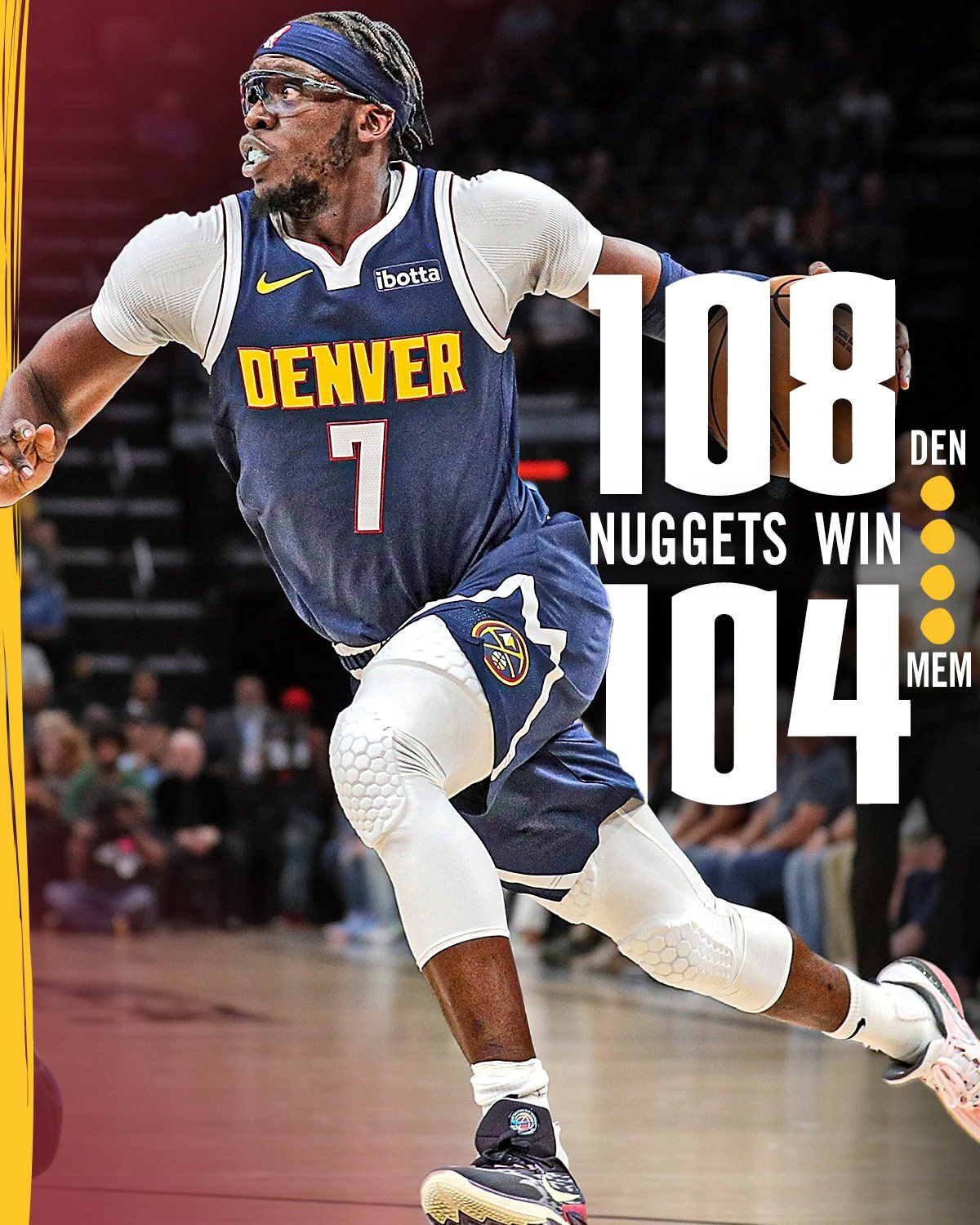 Entry 10: "The Denver Nuggets Are First In The Western Conference"